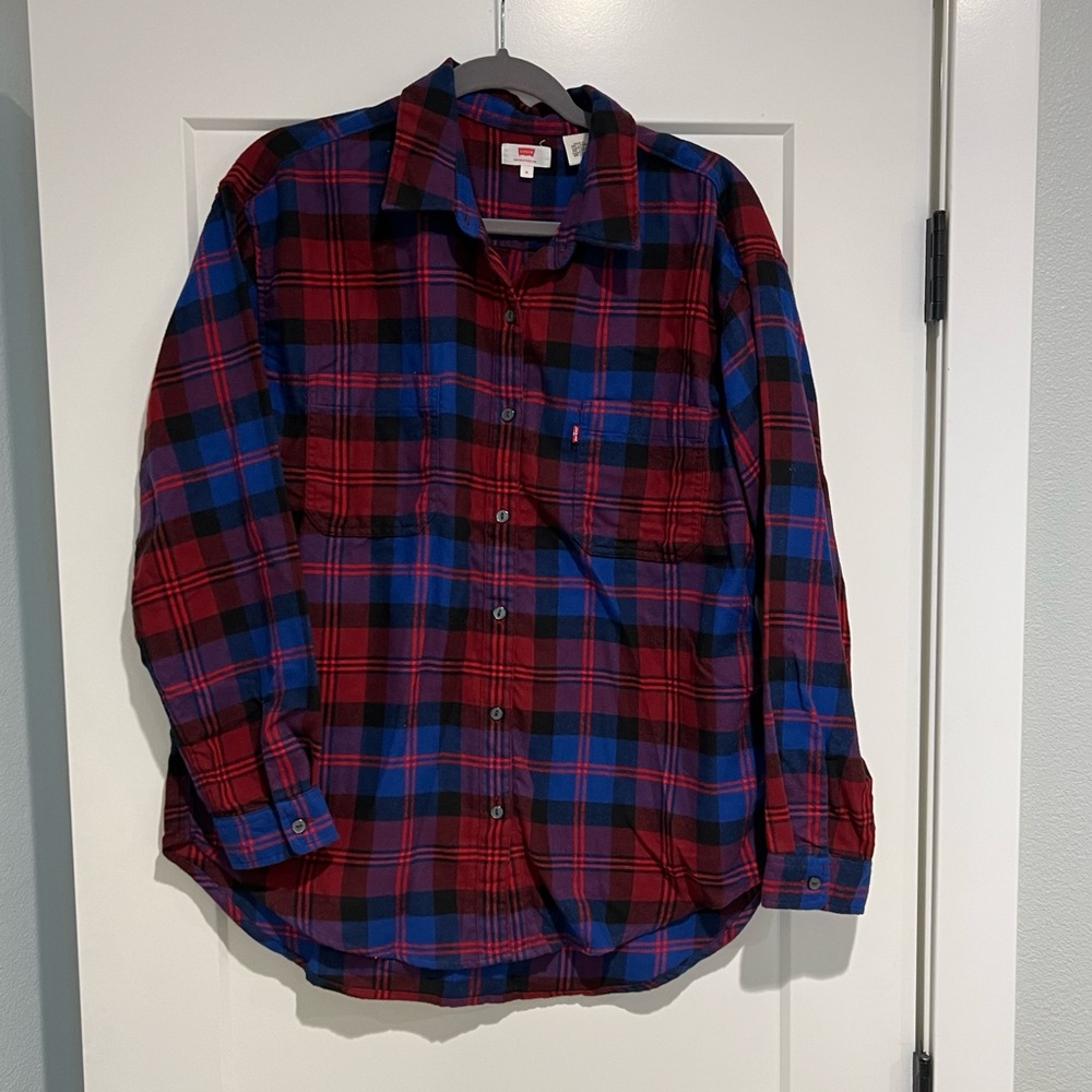 Levi plaid shirt